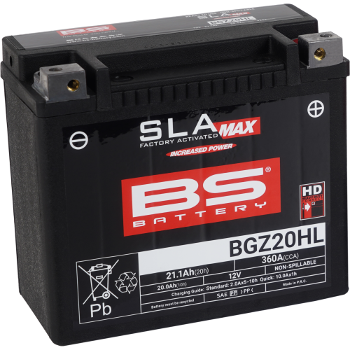 BS BATTERY SLA Max Baterija bez Održavanja Tvorničky Aktivirana - BGZ20HL