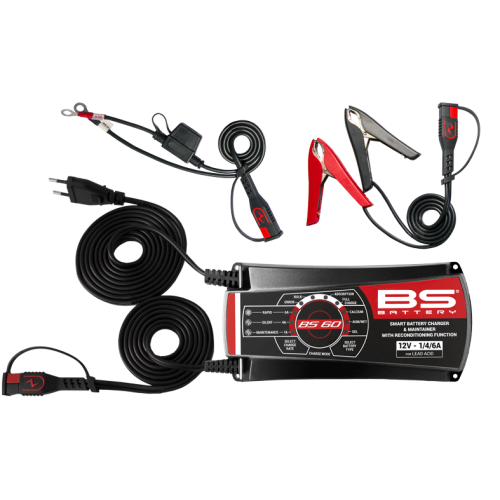 BS BATTERY BS60 Pro-Smart Battery Charger - 12V 1/4/6A