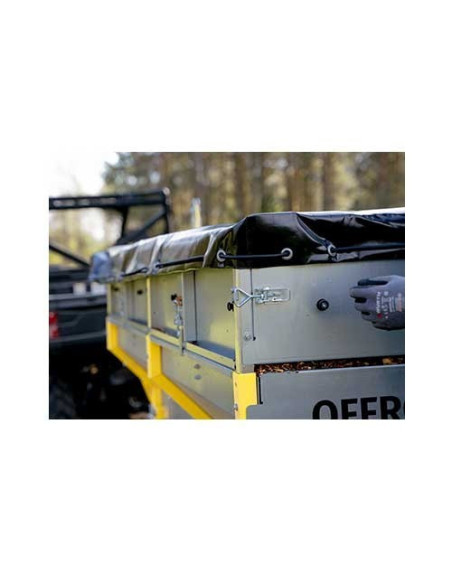 PVC tarpaulin for IB 1200 and PRO 1200 Iron Baltic trailers