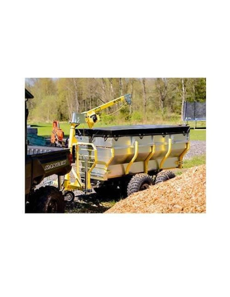 PVC tarpaulin for IB 1200 and PRO 1200 Iron Baltic trailers