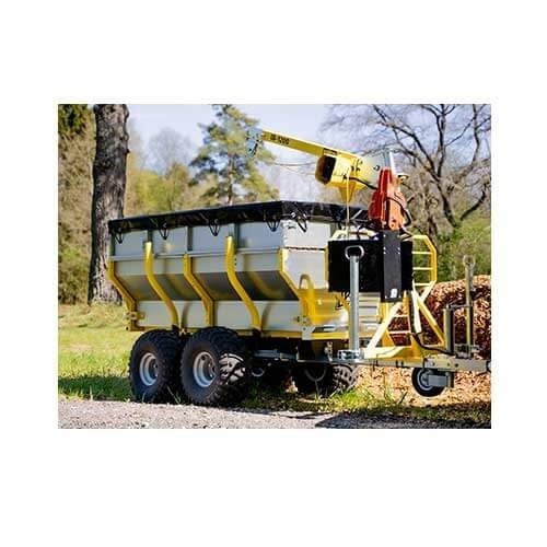 PVC tarpaulin for IB 1200 and PRO 1200 Iron Baltic trailers