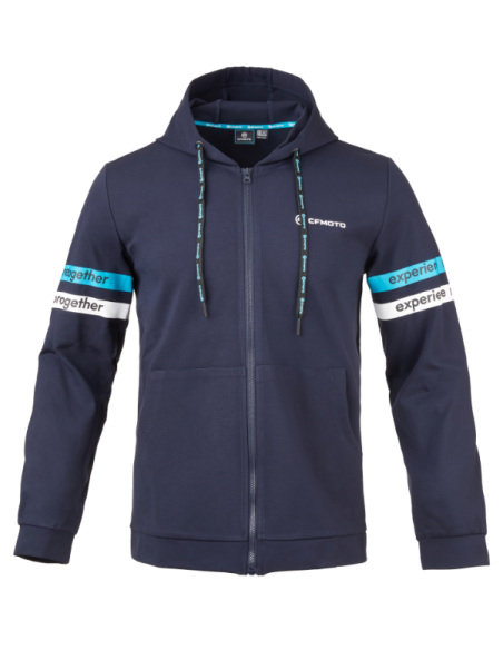 Male Navy Blue Hoodie