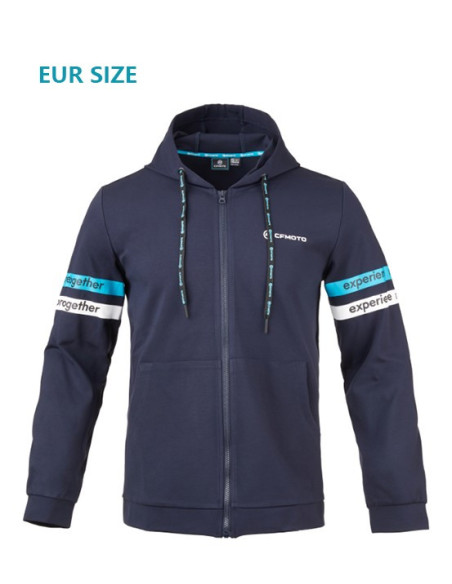 Male Navy Blue Hoodie