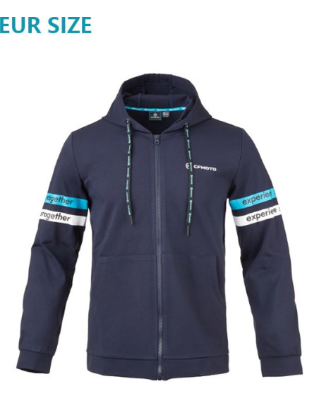 Male Navy Blue Hoodie