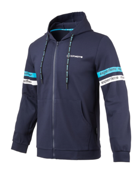 Male Navy Blue Hoodie