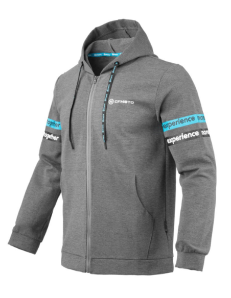 Male Heather Grey Hoodie