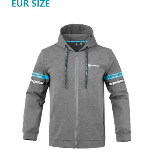 Male Heather Grey Hoodie