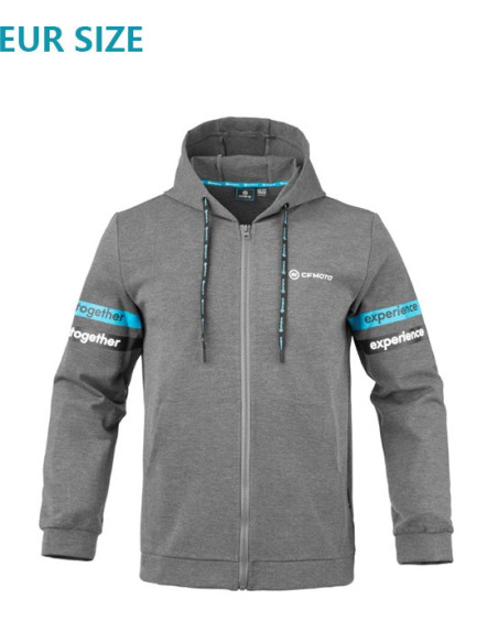 Male Heather Grey Hoodie