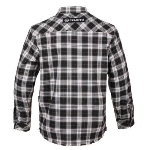 Men's Black & White Checked Shirt