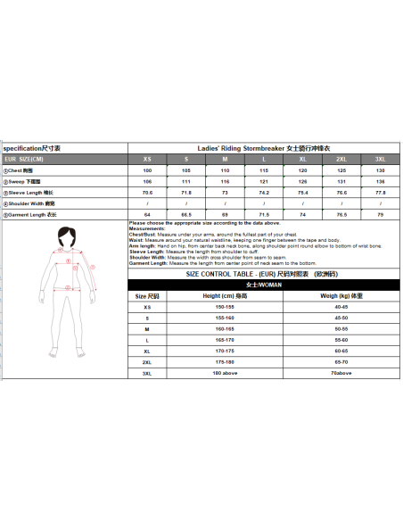 CFMOTO Women's 3-in-1 All-Weather Jacket