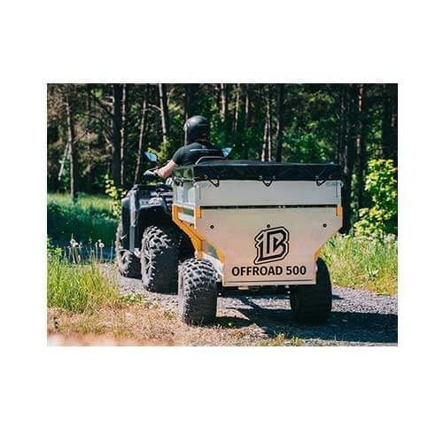 PVC tarpaulin for Offroad 500 trailer