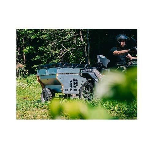 PVC tarpaulin for Offroad 500 trailer