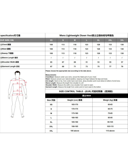Vestă bărbați CFMOTO Ultra-Lightweight, Packable