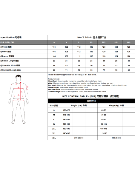 CFMOTO Men's "Heartbeat" T-Shirt