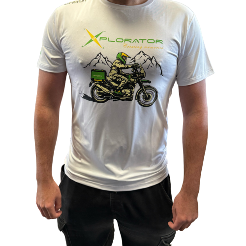 CFMOTO Peru Men's T-Shirt White