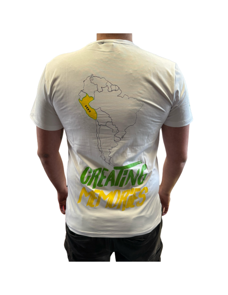 Tricou bărbați CFMOTO Peru White