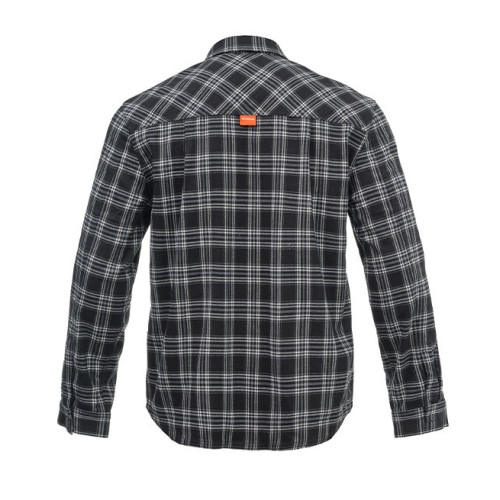 Men's casual checkered shirt