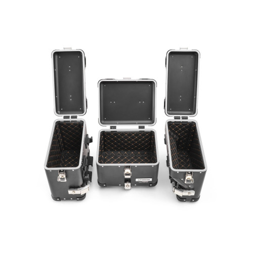 Set cutii bagaje din aluminiu (Pannier Set)