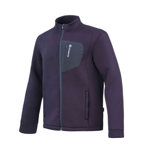Men's stand-up collar sweatshirt