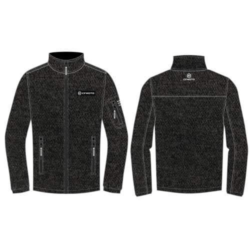 Woolen-look coat