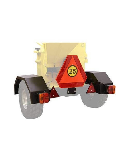 Wings and taillights for G2 wood chipper