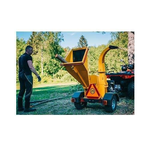 Wings and taillights for G2 wood chipper