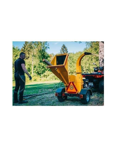 Wings and taillights for G2 wood chipper