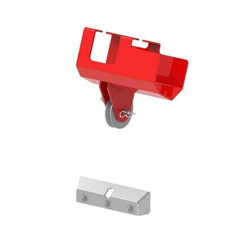 Tilting hardware for IB 1000 trailer