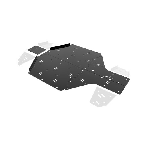 Ansamblu placa de protectie HDPE