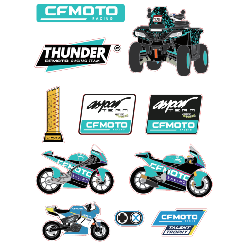 Autocolant CFMOTO_racing
