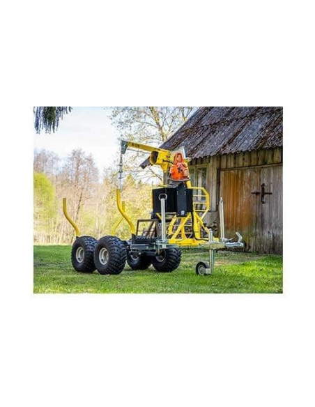 Prtljažnik z nosilcem za motorno žago Iron Baltic