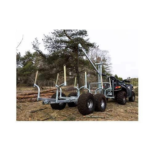 Timber trailer COMBO 1000 Iron Baltic