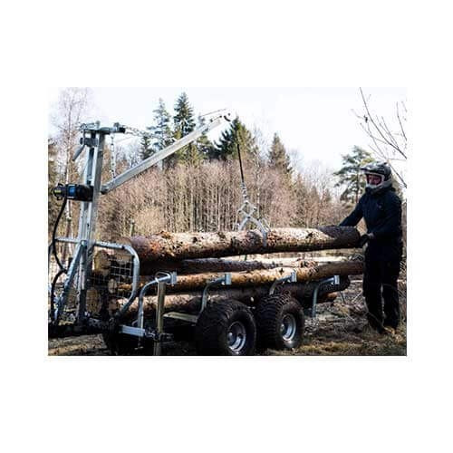 Remorca pentru lemne COMBO 1000 Iron Baltic