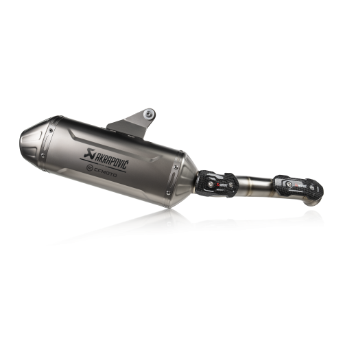 800MT-X AKRAPOVIC TOBA DE ESCAPAR Slip-ON