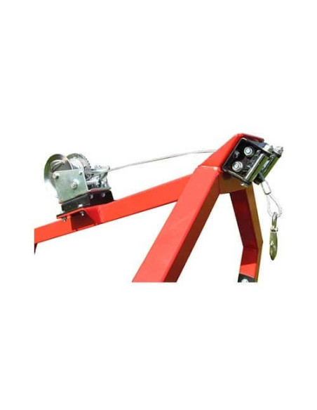 Kit troliu manual (transportor busteni) Iron Baltic