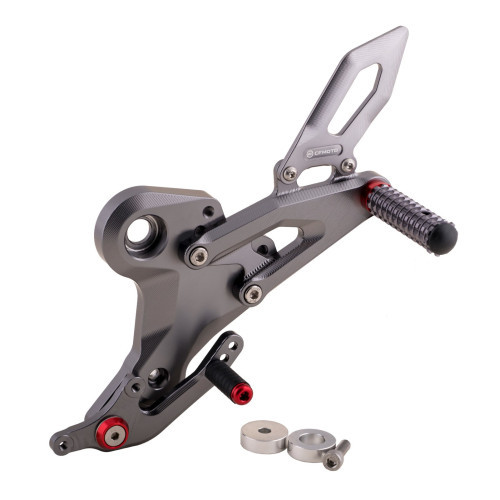 LH HIGHTENED FOOTREST_Titanium Color