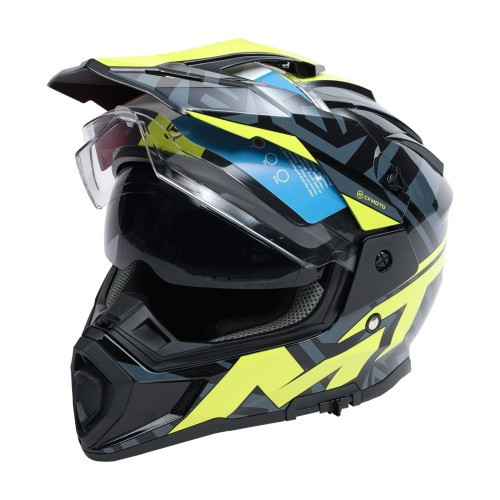 CFMOTO MT Helmet Black Green
