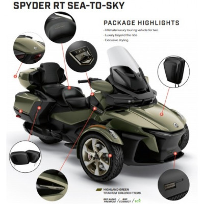 CAN-AM Spyder RT Sea-to-Sky Edition