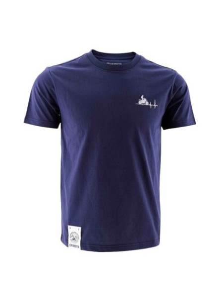 Tricou barbati albastru CFMOTO