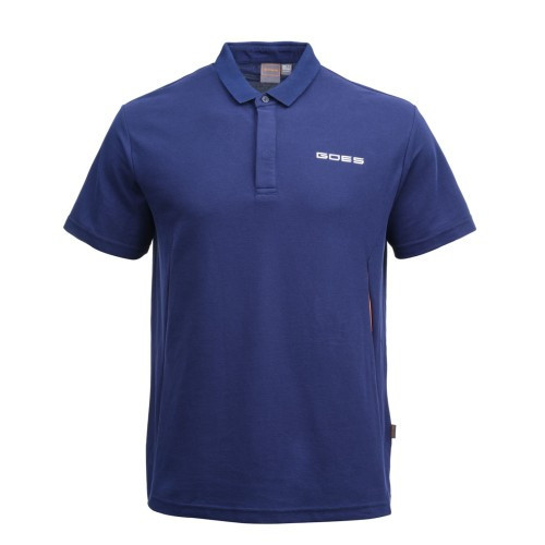 GOES mens casual polo navy blue