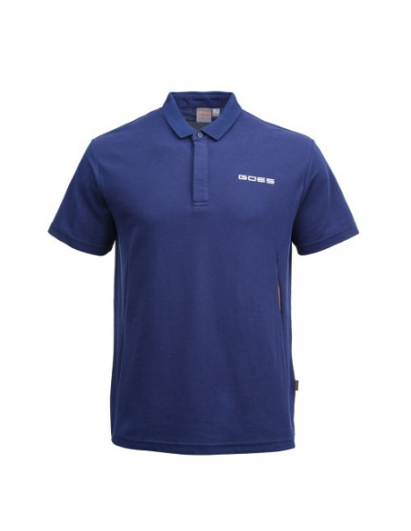 GOES mens casual polo navy blue