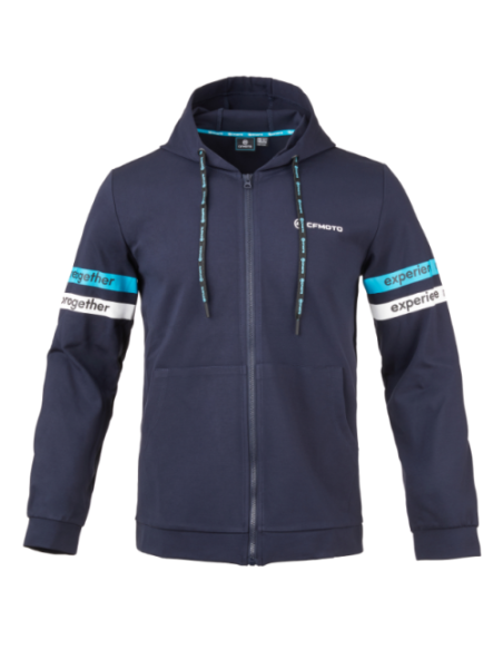 CFMOTO Male Navy Blue Hoodie