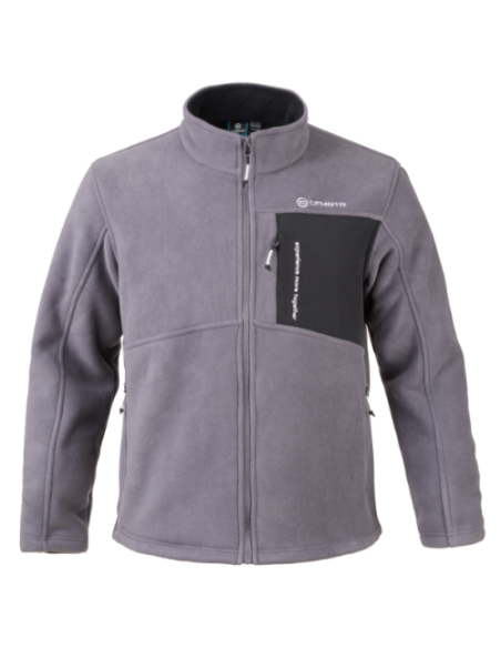CFMOTO Male Grey Fleece Jacket