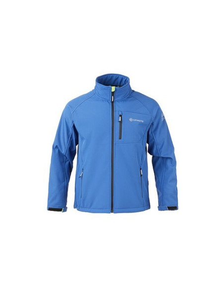 Sötétkék CFMOTO Soft Shell dzseki