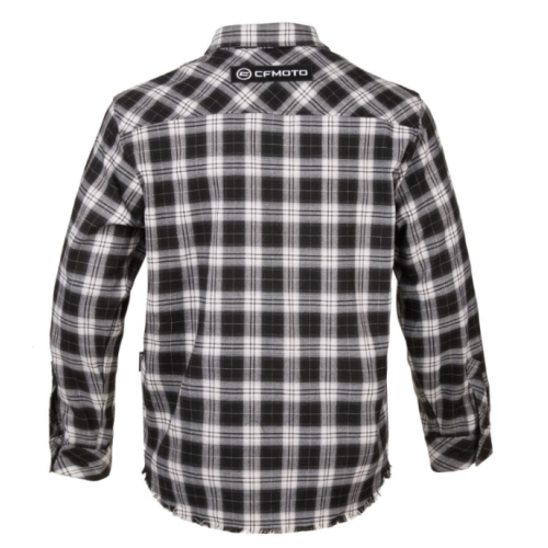 Male Black -White Checked Blouse