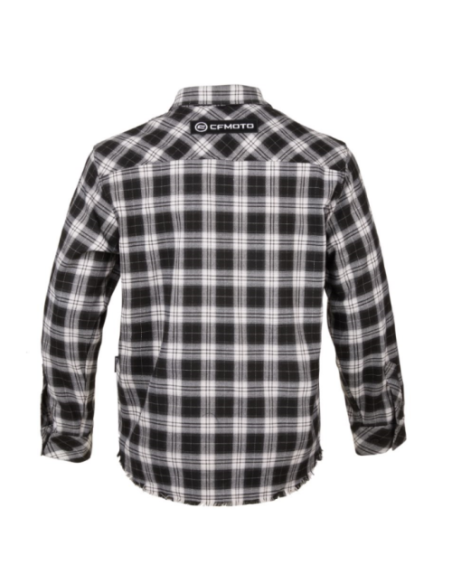 Male Black -White Checked Blouse