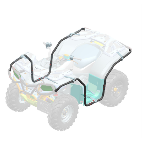 Side bumpers CFORCE 400/450 500/520 S