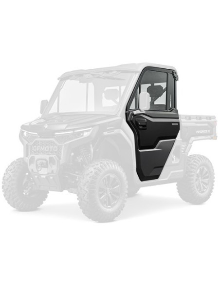 Power Window Door Front LH U10 PRO Black