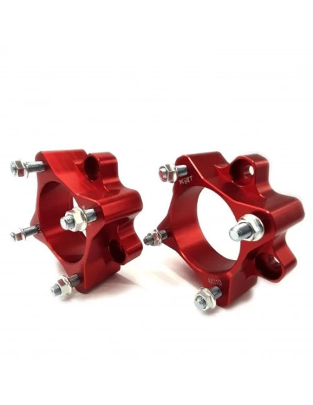 DISTANTIERE ROTI ATV 4/110 45MM RED - CFMOTO / YAMAHA / SUZUKI