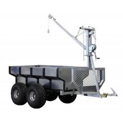 Remorca ATV Iron Baltic ECO 700 + bena + macara